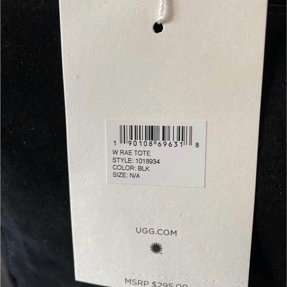 UGG Elegant Black Tote - Picture 2 of 5